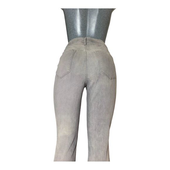 Old Navy 'Rockstar Mid-Rise' Womens Jeans Tag 14 Blue Gray Skinny W32L29 Stretch - Picture 2 of 12